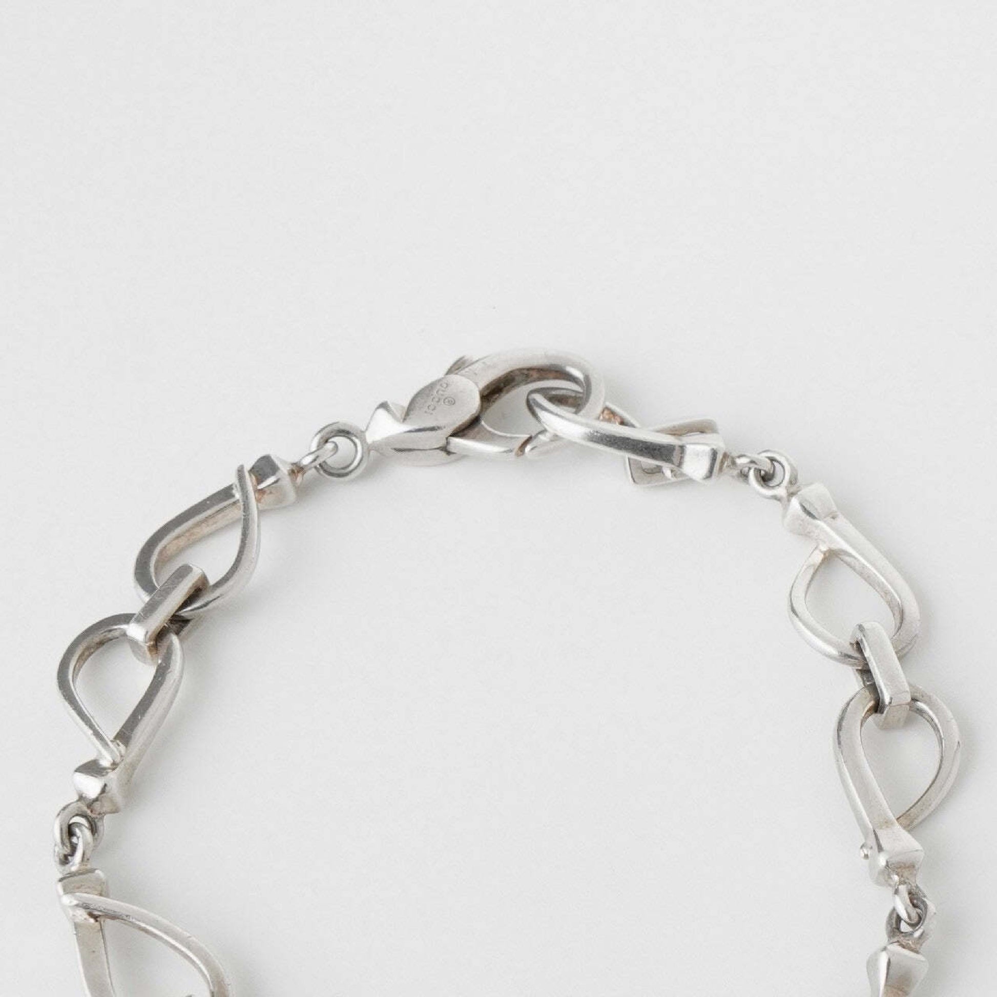 GUCCI Gucci Silver 925 Chain Bracelet Bangle