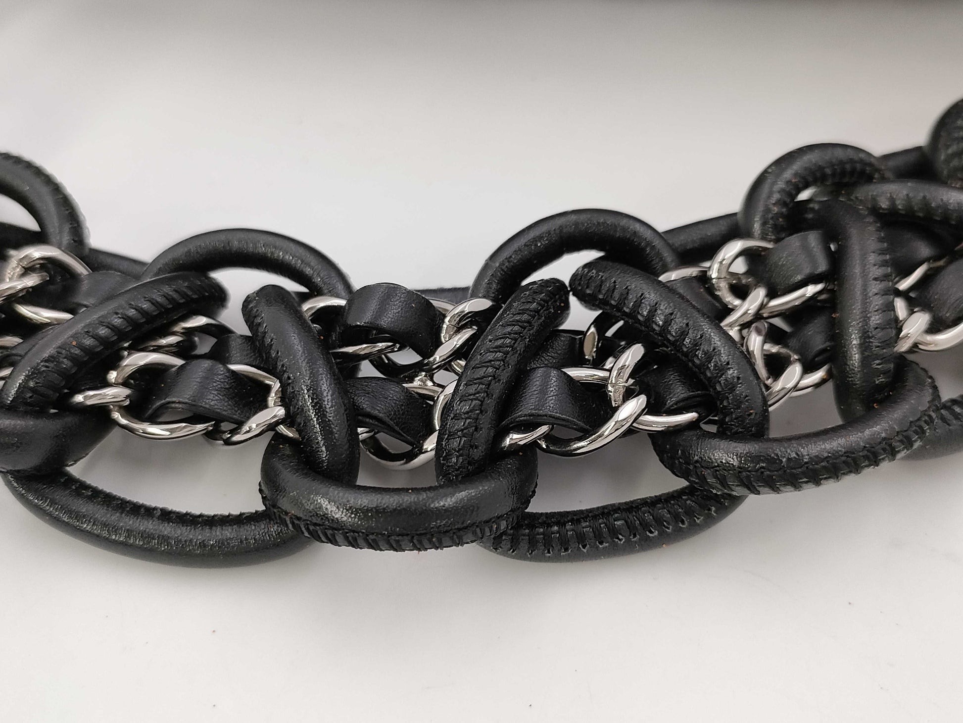 CHANEL Tweed Camellia Shoulder Bag