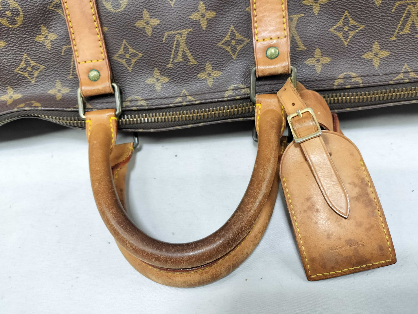 LOUIS VUITTON Monogram Louis Vuitton M41414 Key Polbantriere 55 SP0090 Boston Bag Monogram Boston Bag