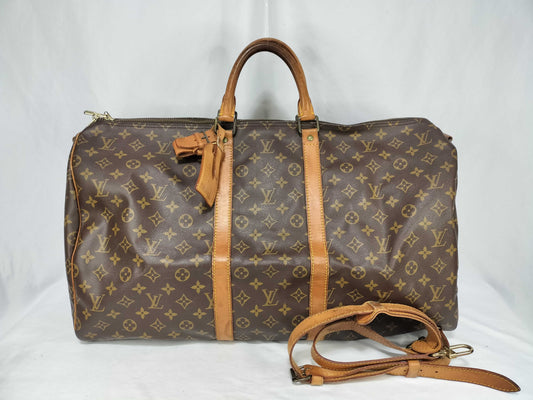 LOUIS VUITTON Monogram Louis Vuitton M41414 Key Polbantriere 55 SP0090 Boston Bag Monogram Boston Bag