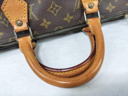 LOUIS VUITTON Monogram Louis Vuitton M41524 Speedy 35 812MB Monogram Boston Bag Handbag Boston Bag