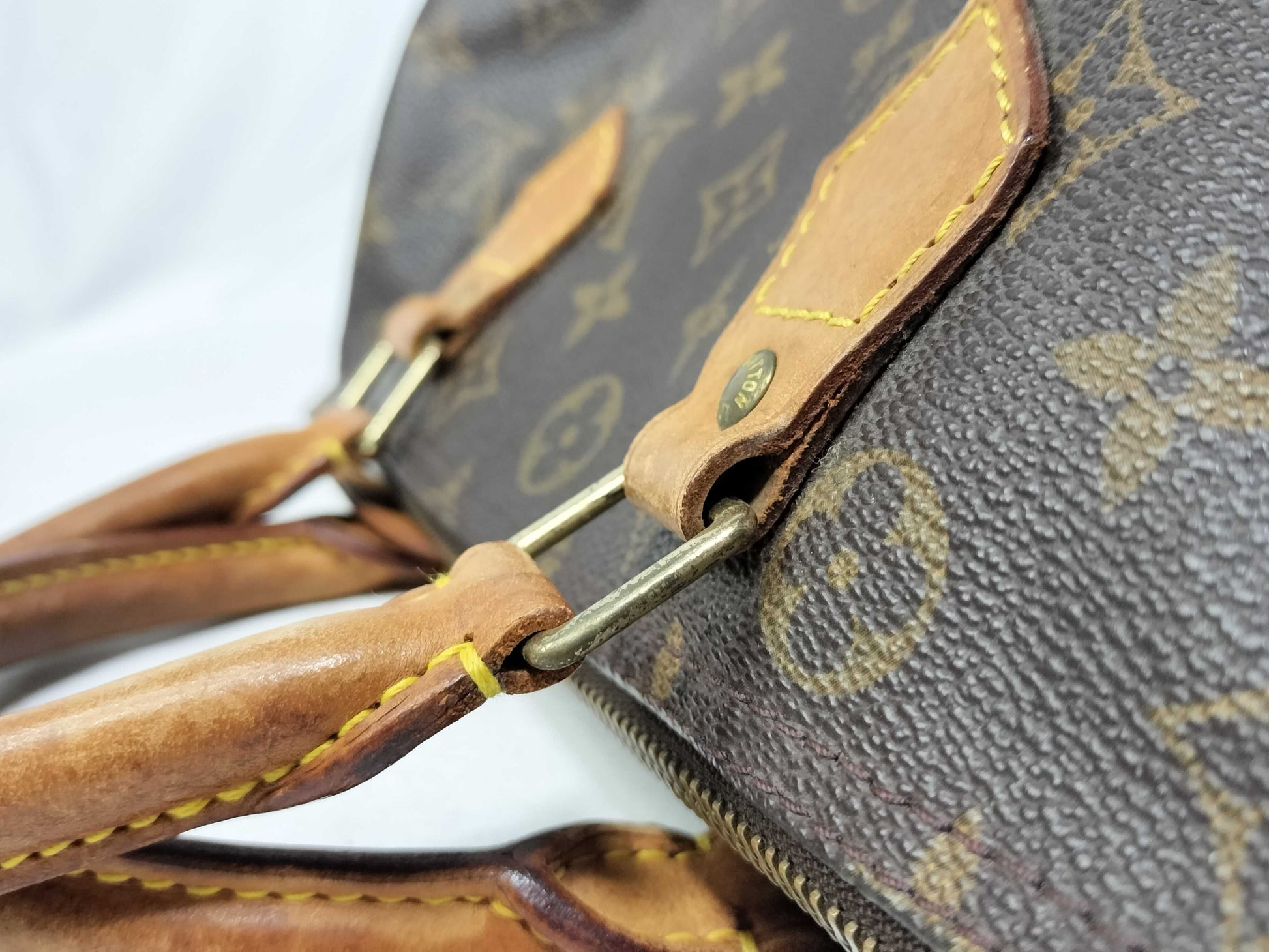 LOUIS VUITTON Monogram Louis Vuitton M41526 Speedy 30 TH0030 Boston Bag Handbag Monogram Boston Bag