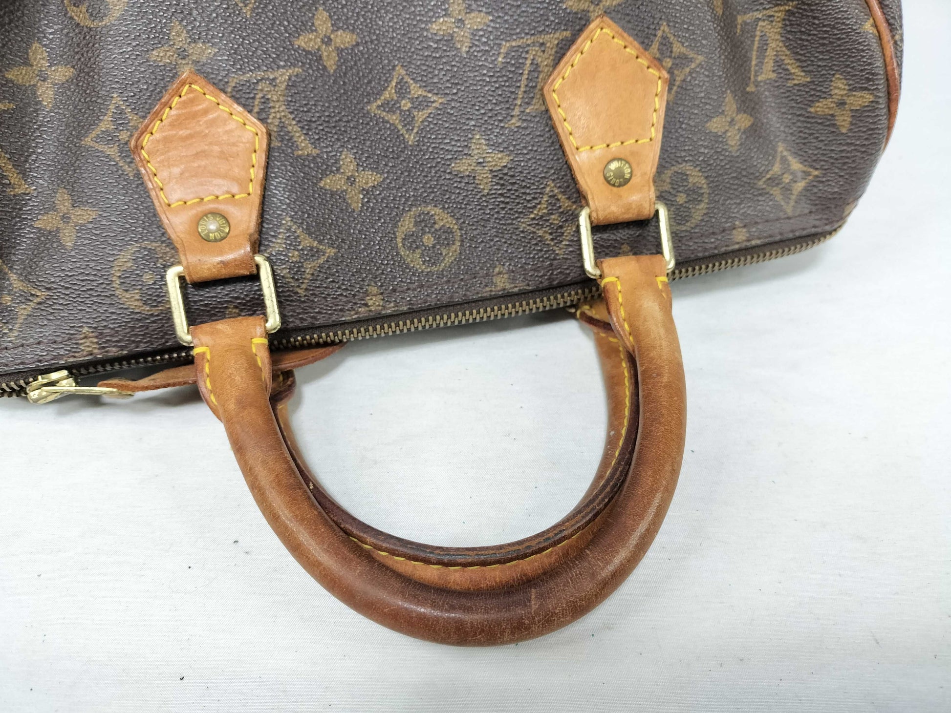 LOUIS VUITTON Monogram Louis Vuitton M41526 Speedy 30 TH0030 Boston Bag Handbag Monogram Boston Bag