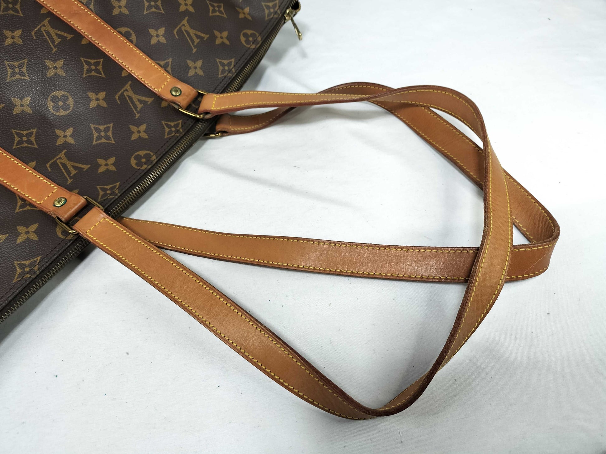 LOUIS VUITTON Monogram Louis Vuitton M51116 Flannery 50 NO8906 Boston Bag Tote Bag Monogram Boston Bag