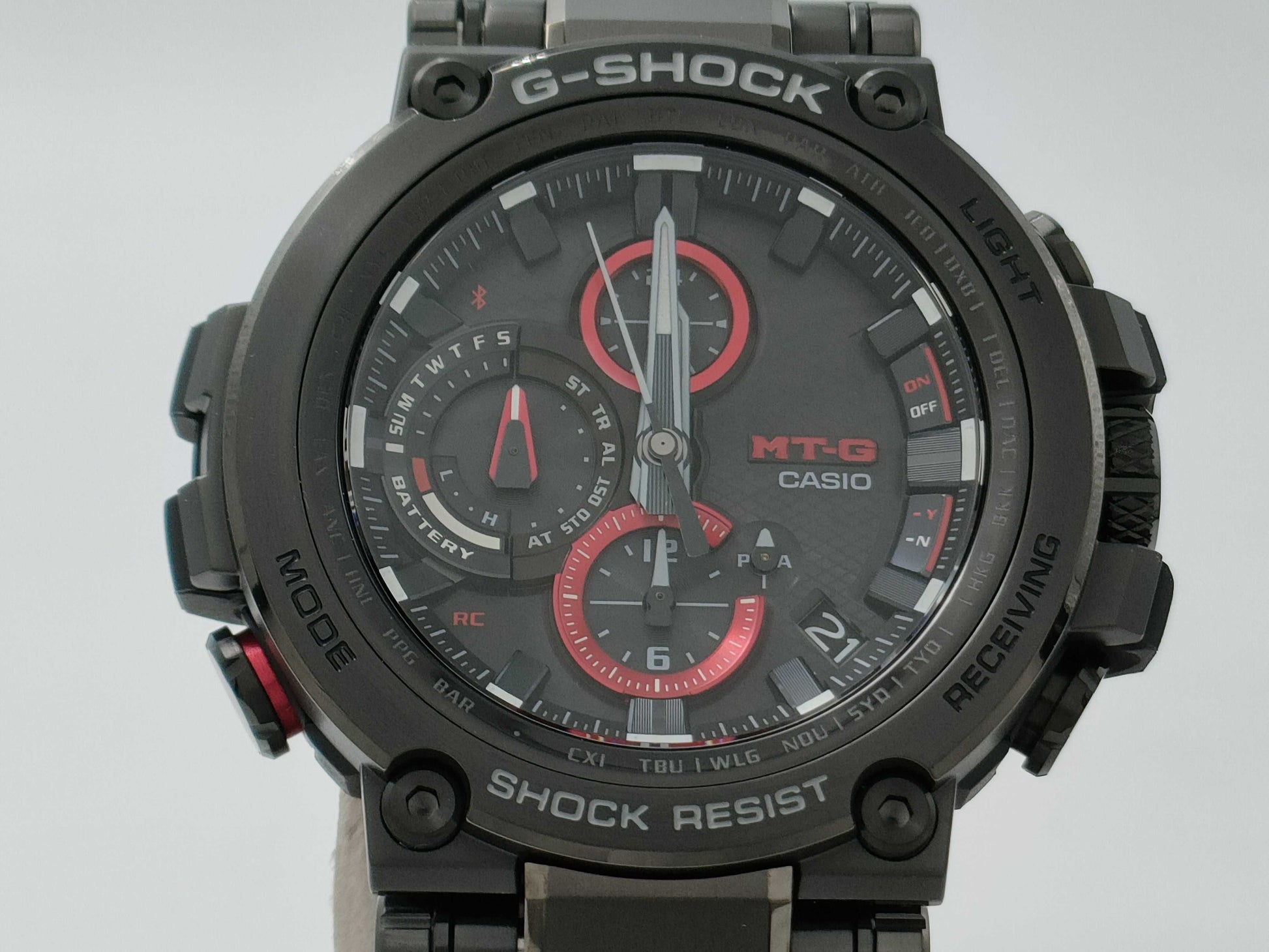 CASIO MTG-B1000B-1AJF 21127A0146 Solar Men's Watch