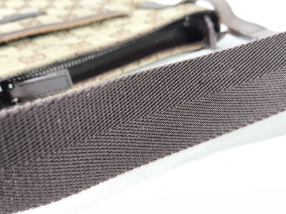 GUCCI GG Canvas Gucci 122793 Shoulder Bag GG Canvas Beige Shoulder Bag