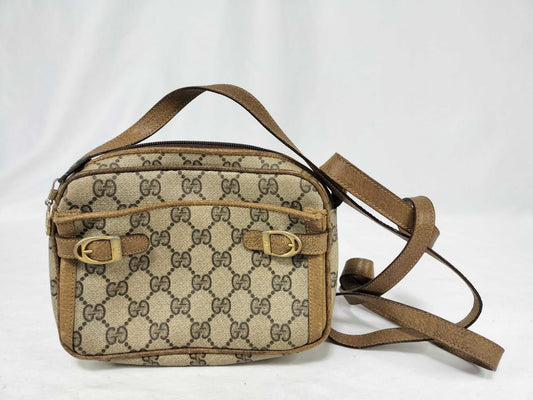 GUCCI GG Supreme Gucci Shoulder Bag GG Supreme Beige Shoulder Bag