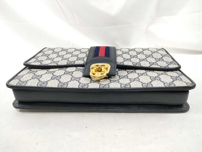 GUCCI Gucci Shoulder Bag Old Gucci Sherry Line GG Supreme Shoulder Bag