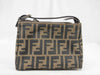FENDI Zucka Fendi 2349-26580-002 Pouch Zucca Canvas Khaki Pouch
