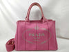PRADA Kanapa 2WAY Bag Canvas Pink Handbag