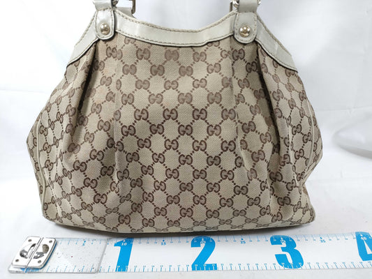 GUCCI Gucci 211944 Sookie Tote Bag GG Canvas Beige Tote Bag