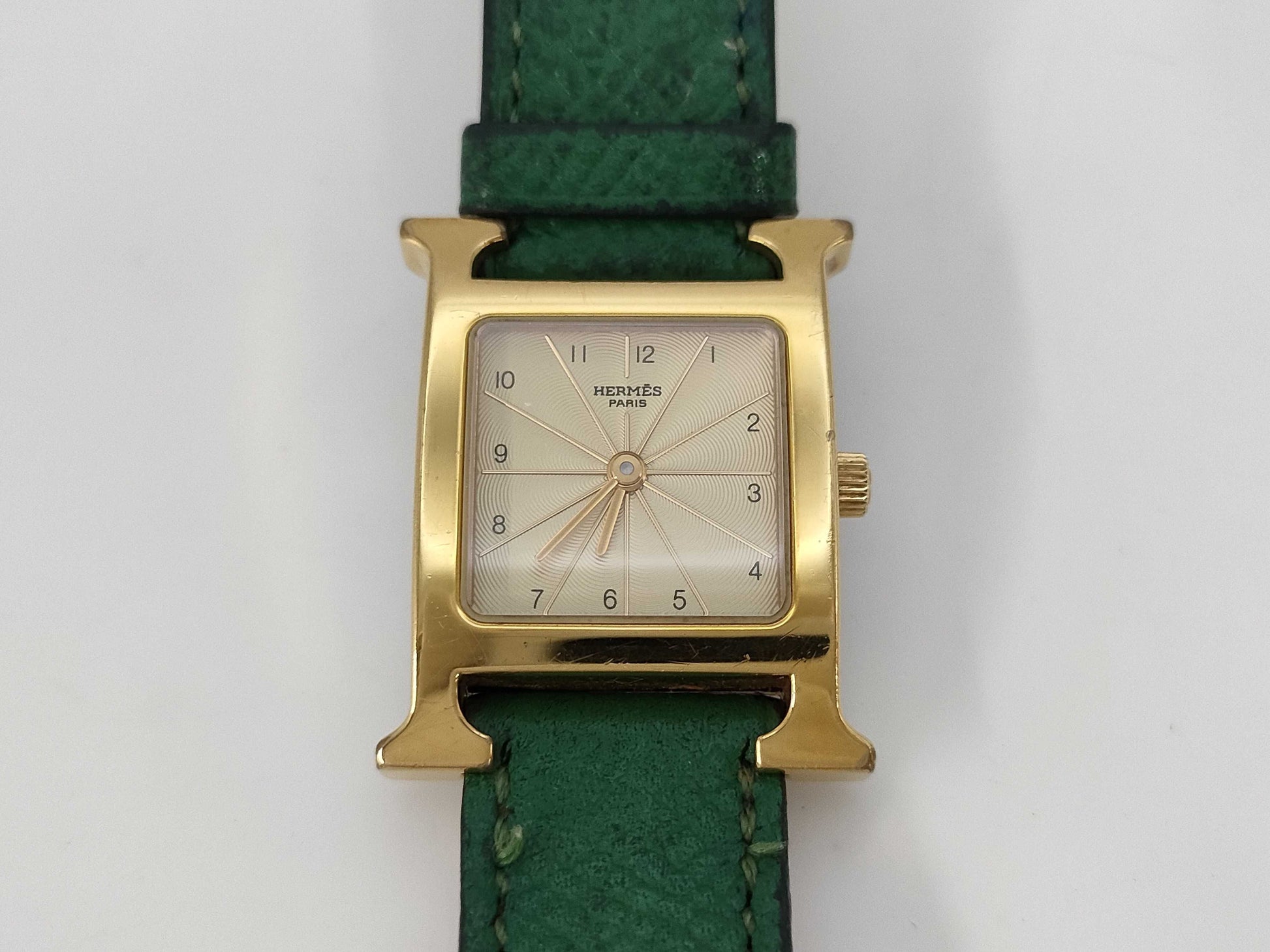 HERMES H Watch HH1.201 1003415 Quartz Immovable Women's Watch