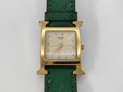HERMES H Watch HH1.201 1003415 Quartz Immovable Women's Watch
