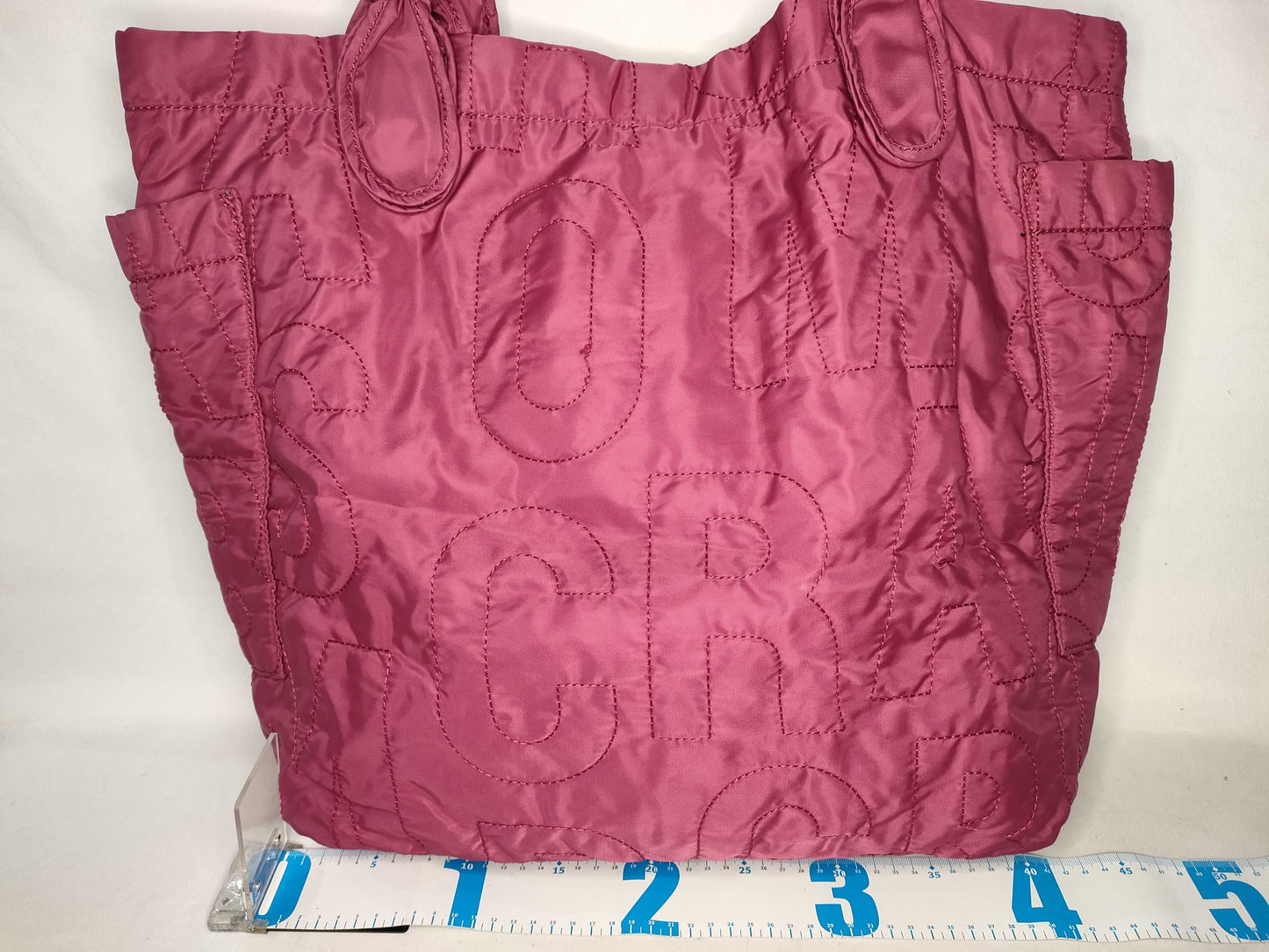 MARC JACOBS Nylon Tote Bag Pink Tote Bag