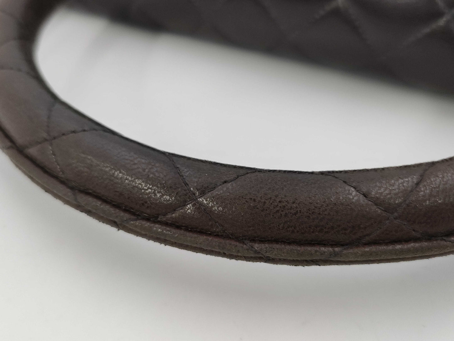 CHANEL Lambskin Top Handle Bag 3rd Series Handbag