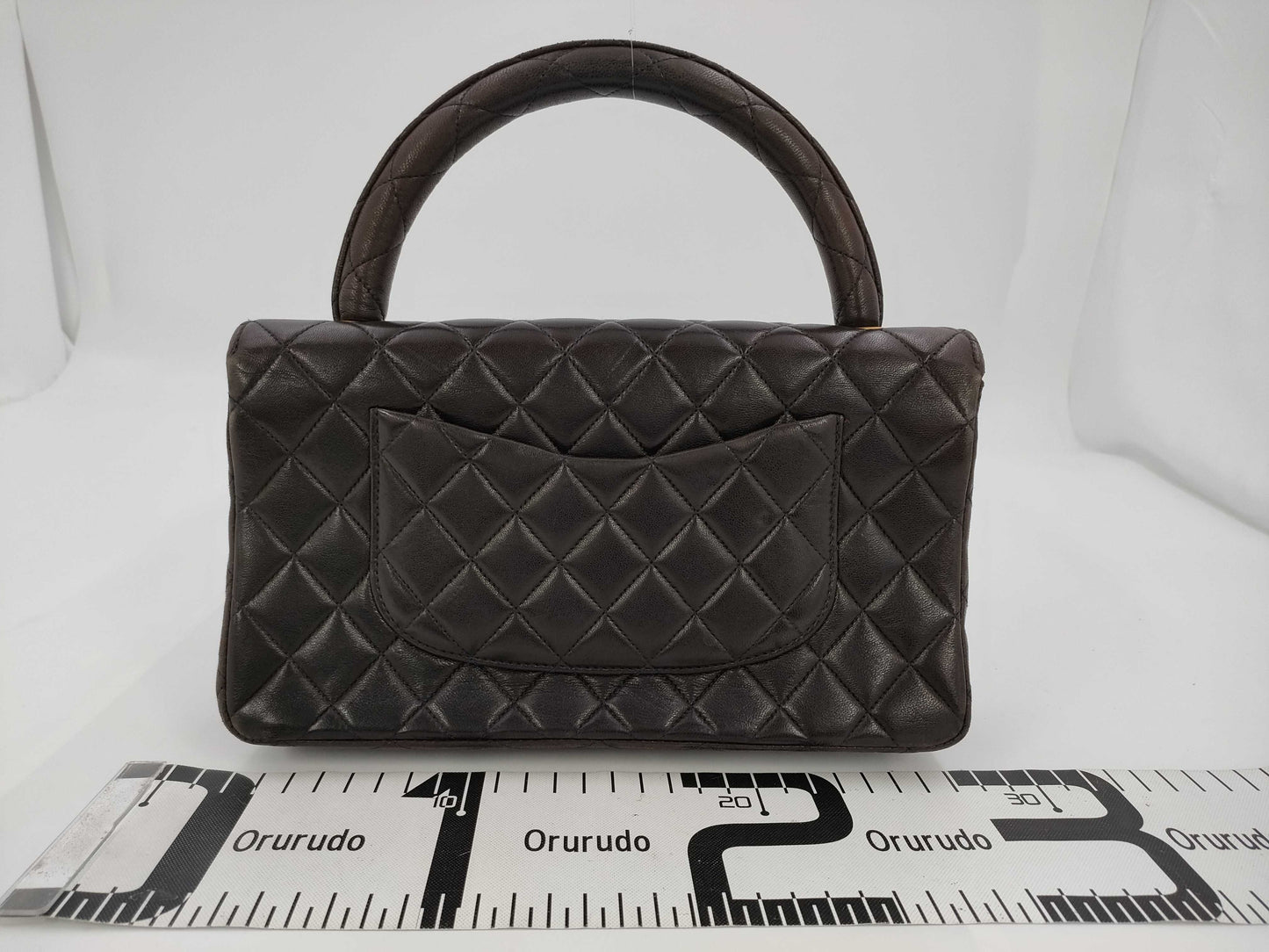 CHANEL Lambskin Top Handle Bag 3rd Series Handbag