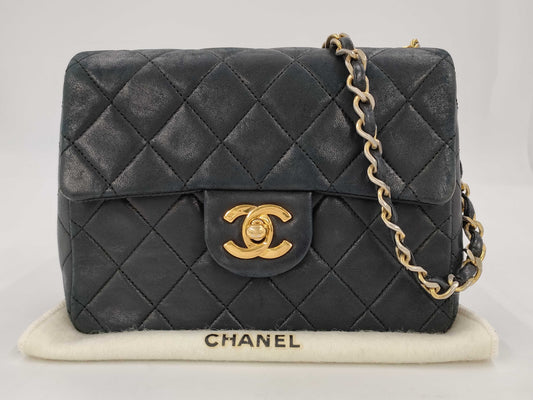 CHANEL Mini Matlasse 18 Lambskin Chain Shoulder Bag 1682993 Shoulder Bag