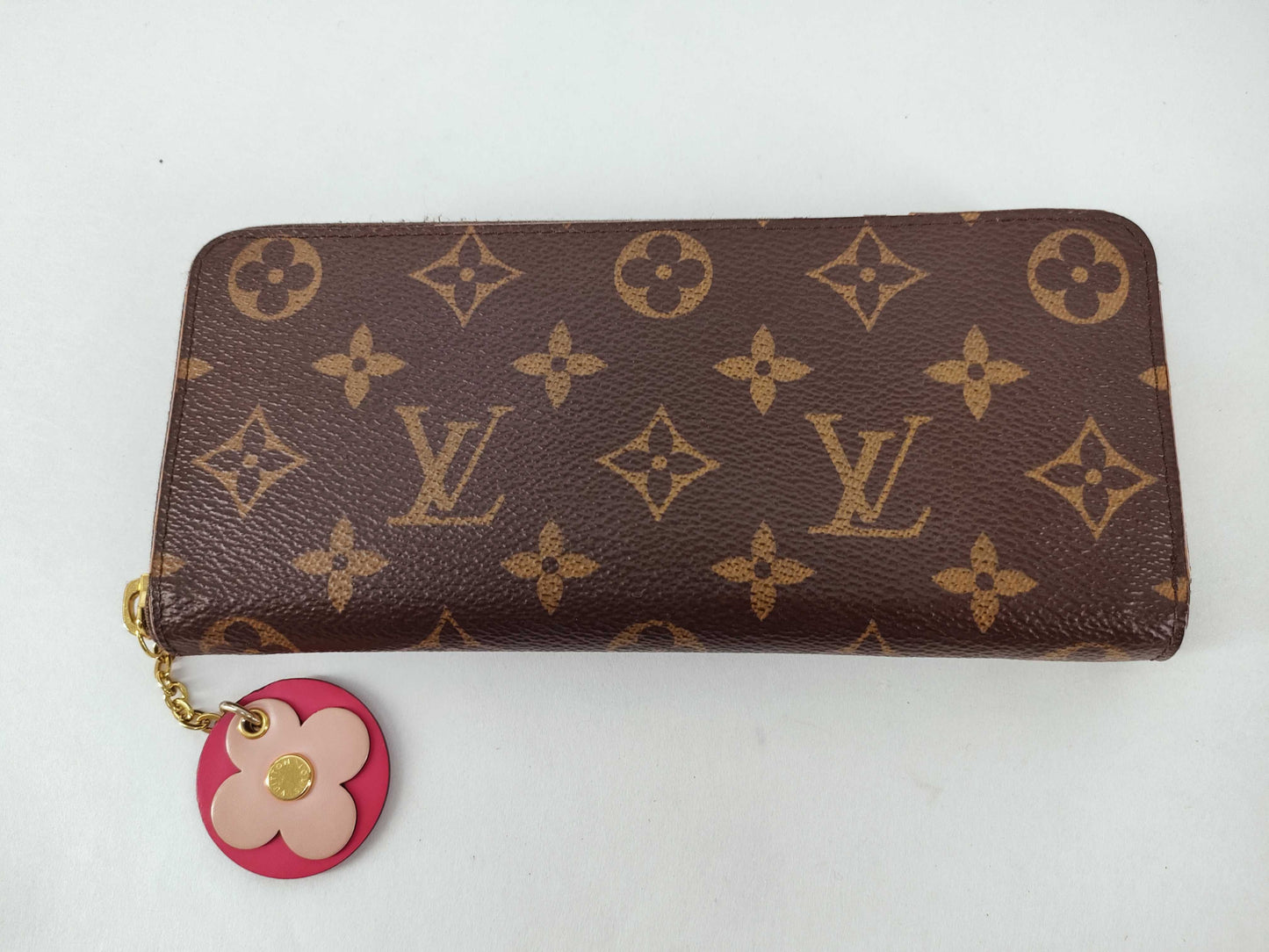 LOUIS VUITTON Monogram LV Monogram Portefeuil Clemence Flower M64201 GI2119 Wallet