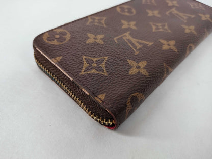 LOUIS VUITTON Monogram LV Monogram Portefeuil Clemence Flower M64201 GI2119 Wallet
