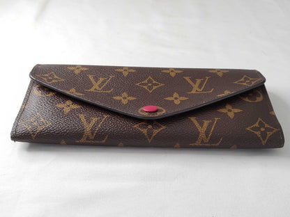 LOUIS VUITTON Monogram LV Monogram Portefeuille Josephine M60708 SD2157 Wallet
