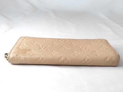 LOUIS VUITTON Monogram Unplanted LV Monogram Unplanted Porte-Feuille-Clemence M60173 SP0135 Wallet