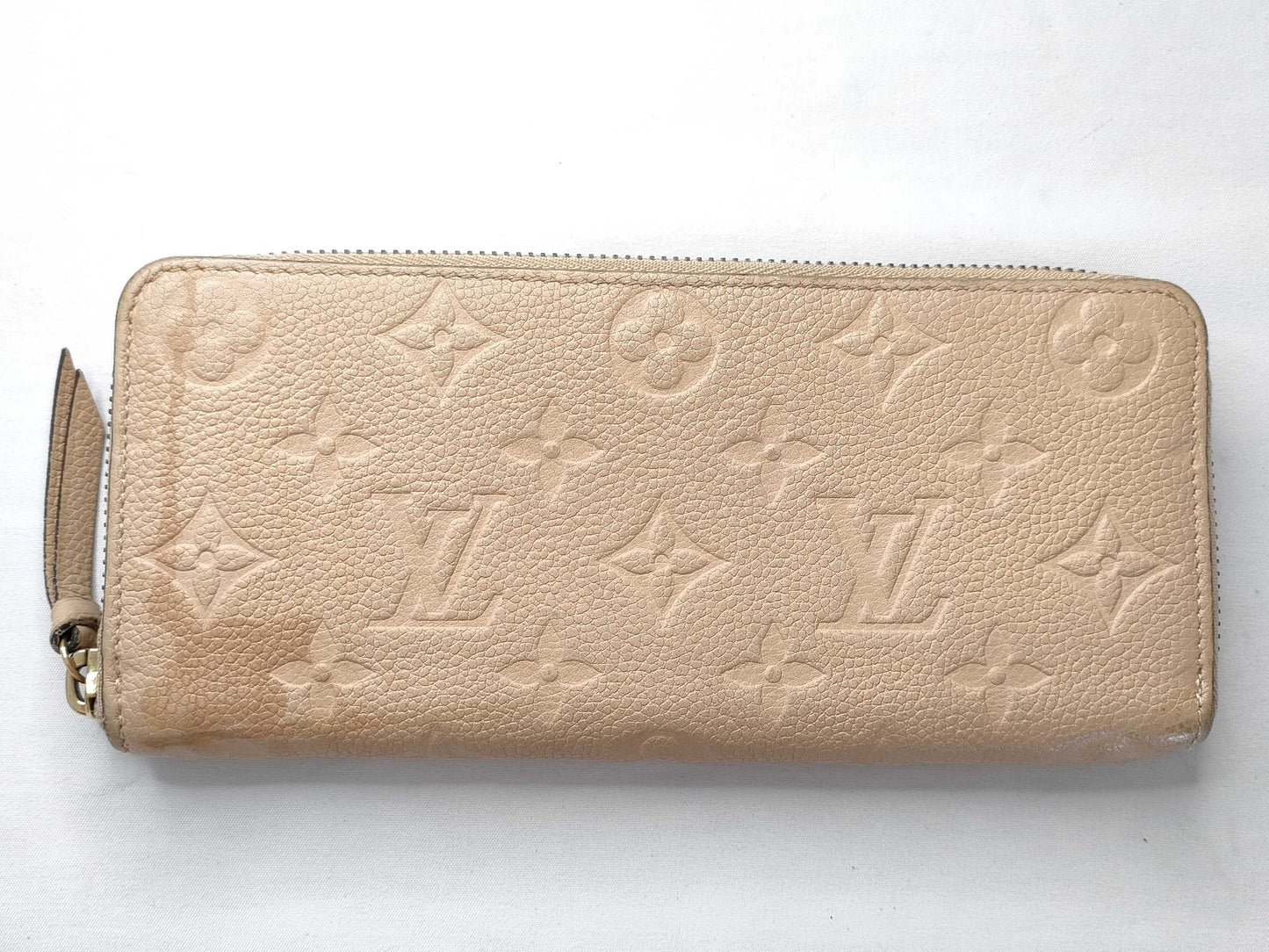LOUIS VUITTON Monogram Unplanted LV Monogram Unplanted Porte-Feuille-Clemence M60173 SP0135 Wallet