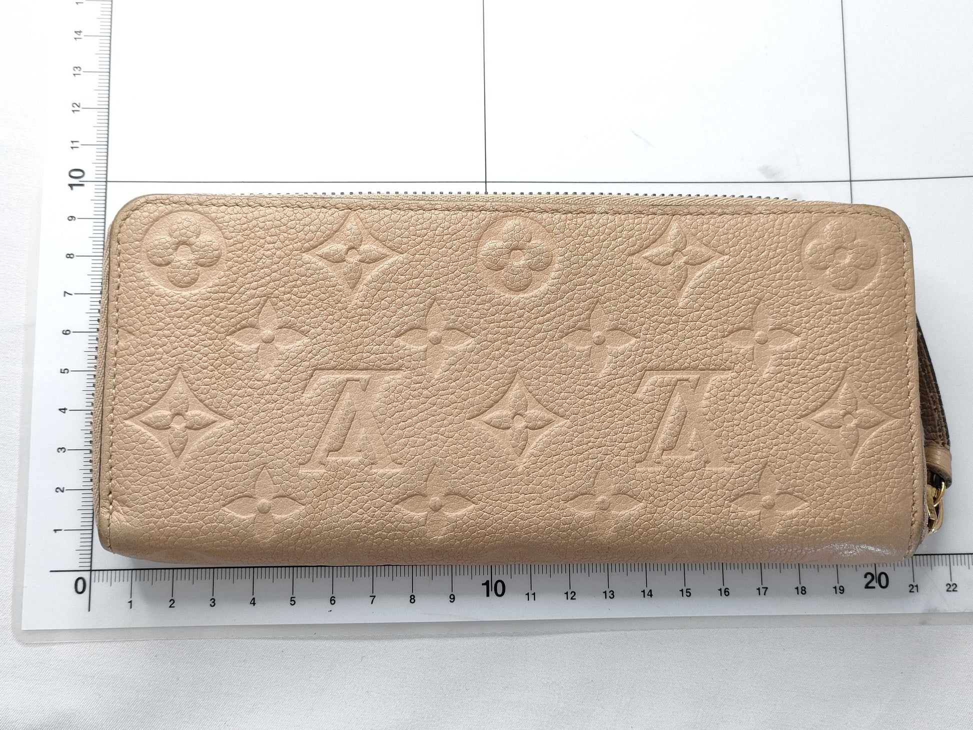 LOUIS VUITTON Monogram Unplanted LV Monogram Unplanted Porte-Feuille-Clemence M60173 SP0135 Wallet