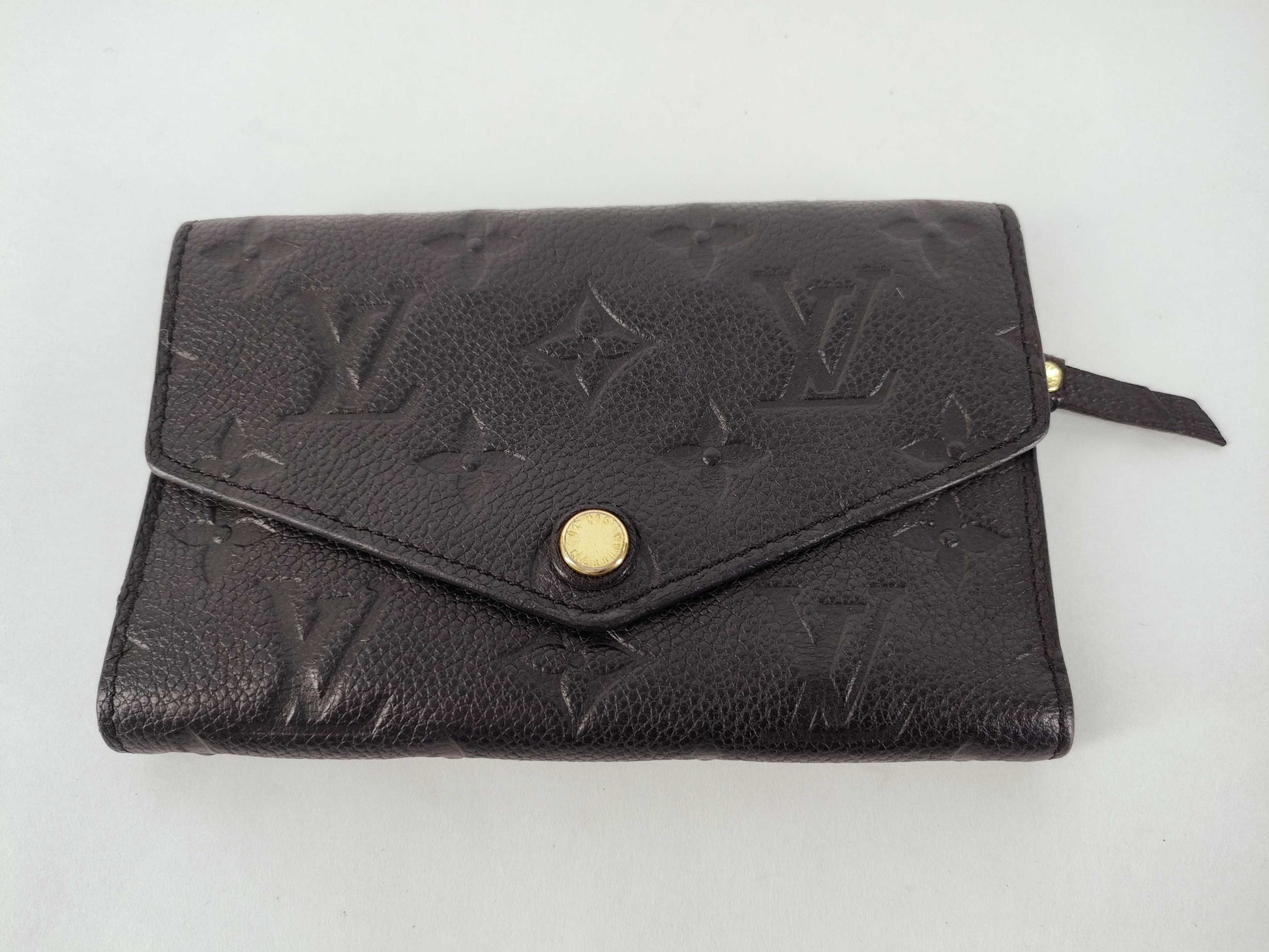 LOUIS VUITTON Monogram Unplanted LV Unplanted Portefeuil Curieuse Compact M60568 SP1156 Wallet