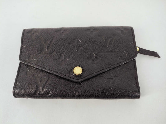 LOUIS VUITTON Monogram Unplanted LV Unplanted Portefeuil Curieuse Compact M60568 SP1156 Wallet