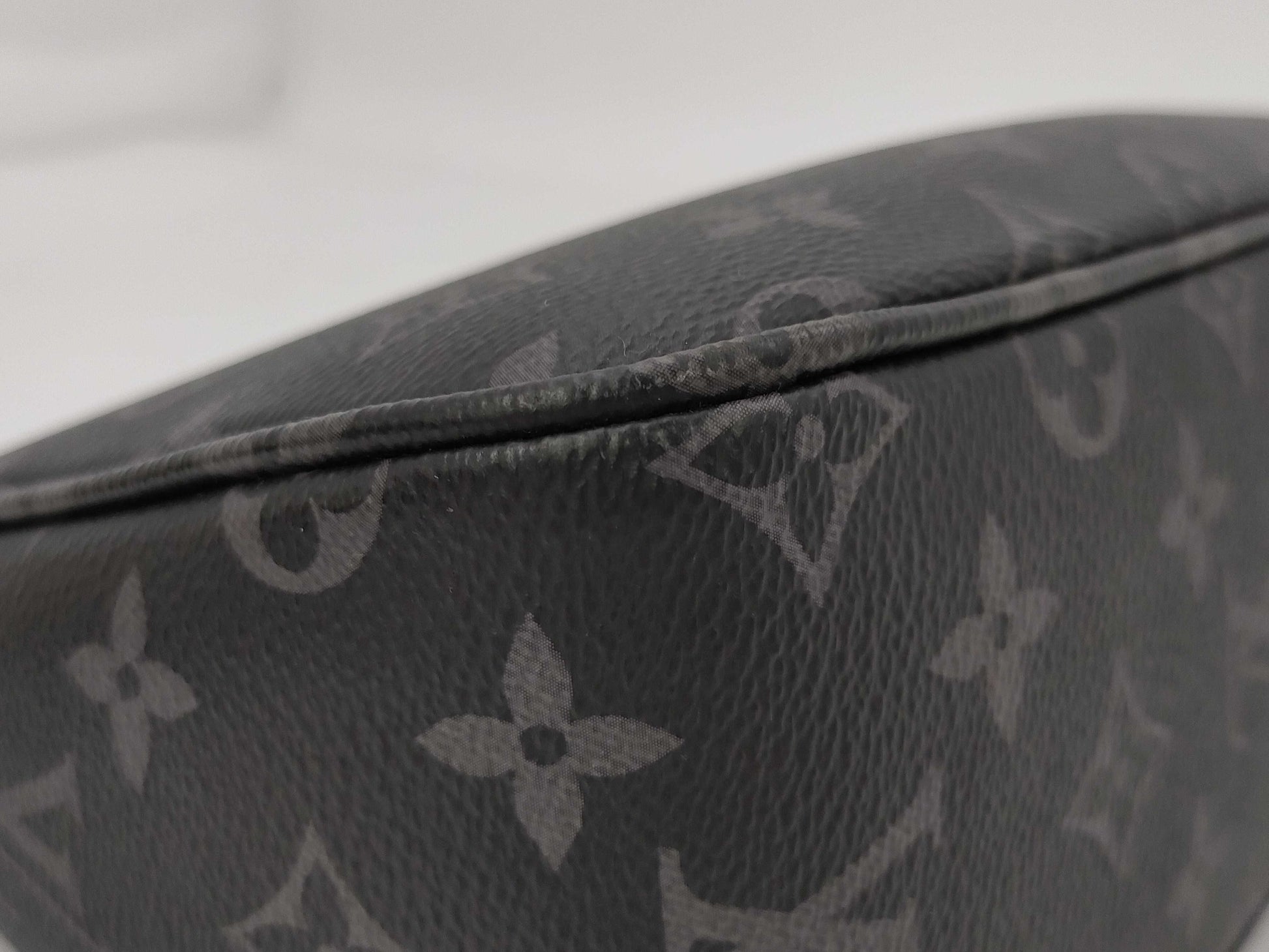 LOUIS VUITTON Louis Vuitton M11741 Monogram Eclipse Pochette Accessoir XL Shoulder Bag