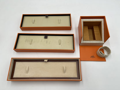 HERMES Empty Box 4-Piece Set Women's Watch