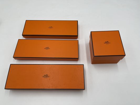 HERMES Empty Box 4-Piece Set Women's Watch