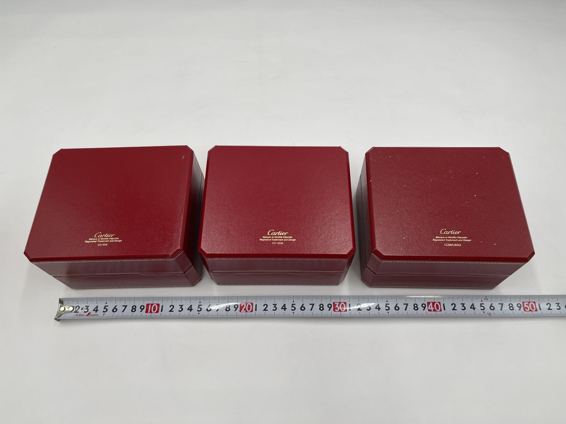 Cartier Empty Box 3-Piece Set Women's Watches