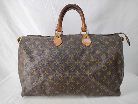 LOUIS VUITTON Monogram Louis Vuitton Speedy 40 Monogram Boston Bag