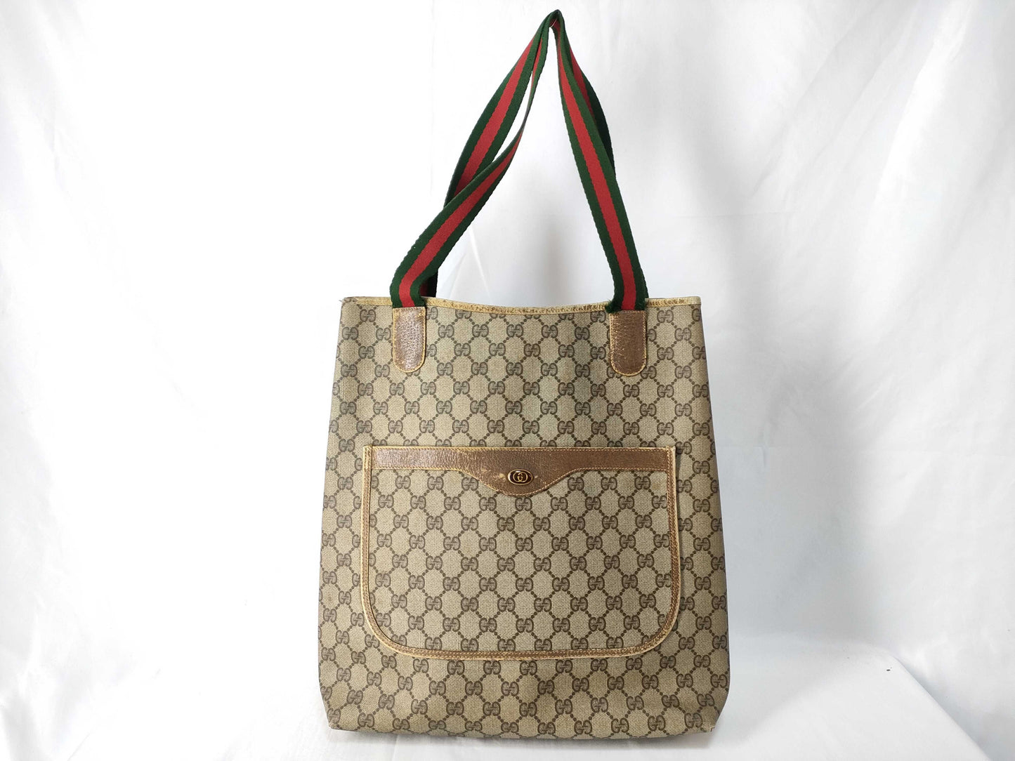 GUCCI Vintage Sherry Tote Tote Bag