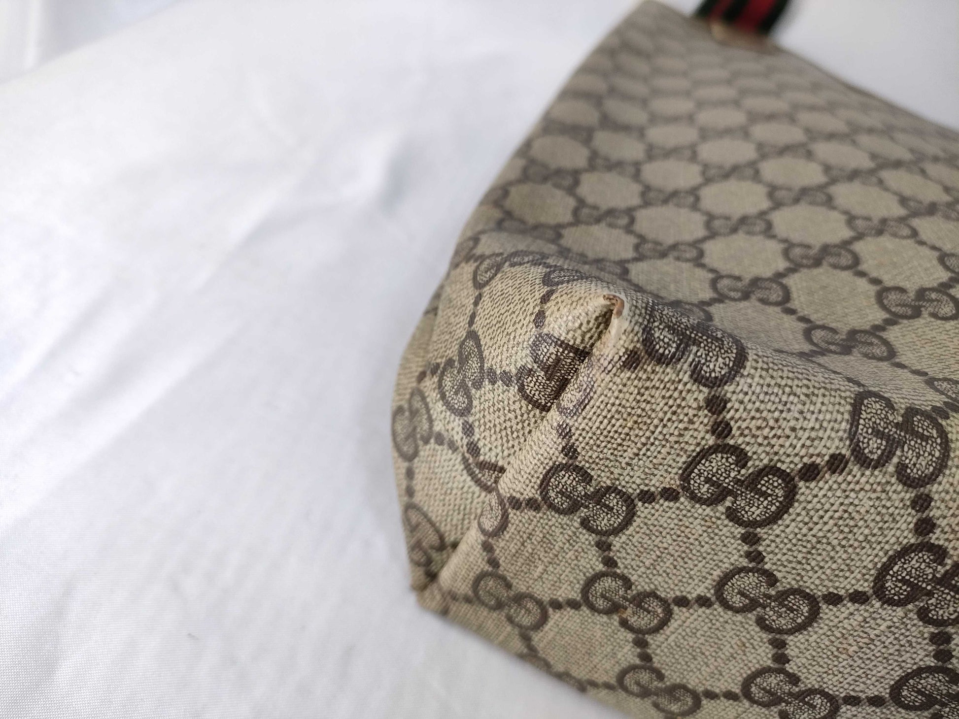 GUCCI Vintage Sherry Tote Tote Bag