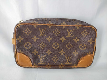 LOUIS VUITTON Monogram Louis Vuitton Marley Dragone Monogram Second Bag