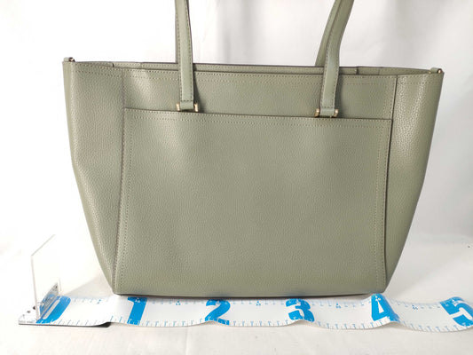Michael Kors Leather 2-Way Tote Bag Green Tote Bag