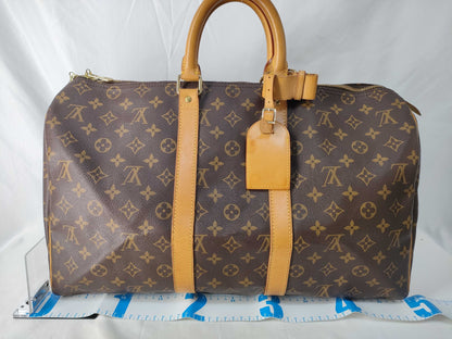 LOUIS VUITTON Monogram Louis Vuitton Keypol 45 Monogram Boston Bag Boston Bag