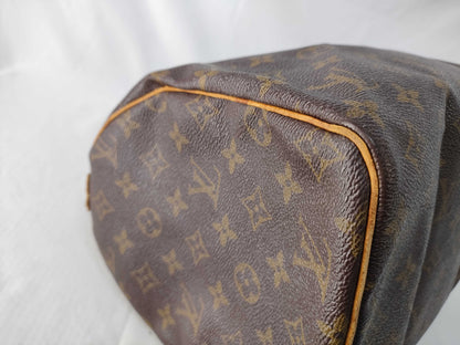 LOUIS VUITTON Monogram Louis Vuitton Speedy 30 Monogram Boston Bag Handbag