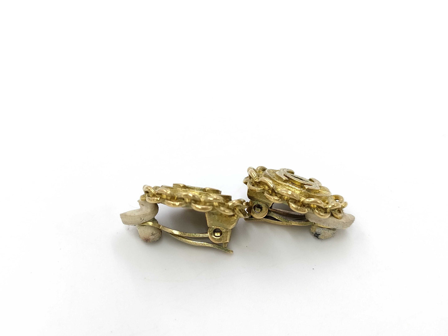 CHANEL Coco Mark Earrings 95P Earrings