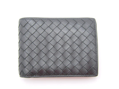 BOTTEGA VENETA Chain Wallet Brown/Leather S Hardware Wallet