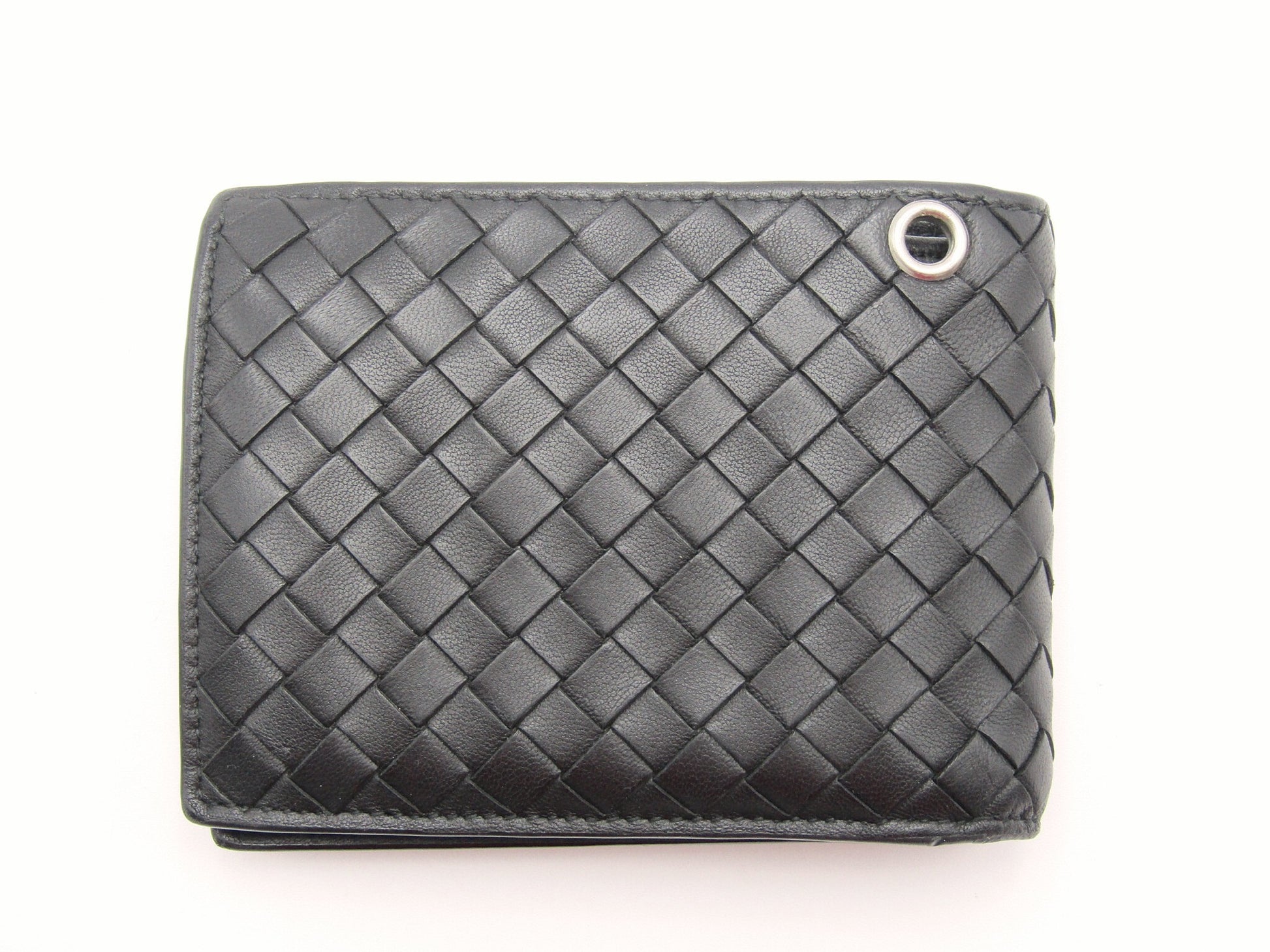 BOTTEGA VENETA Chain Wallet Brown/Leather S Hardware Wallet