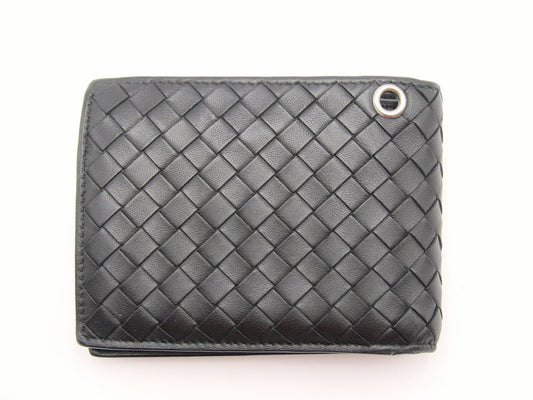 BOTTEGA VENETA Chain Wallet Brown/Leather S Hardware Wallet