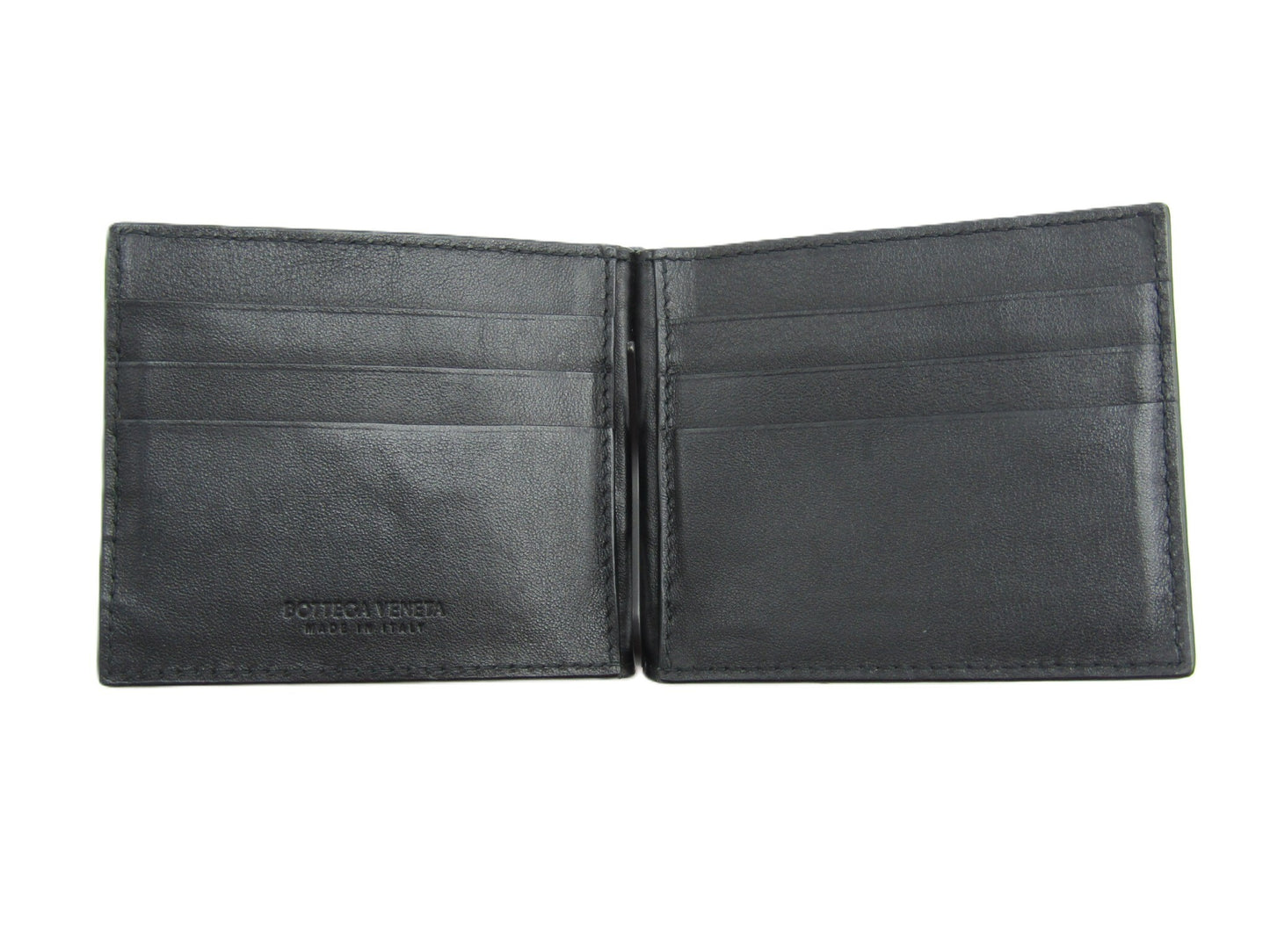 BOTTEGA VENETA Money Clip Black 2626 V3US1 8803 Wallet