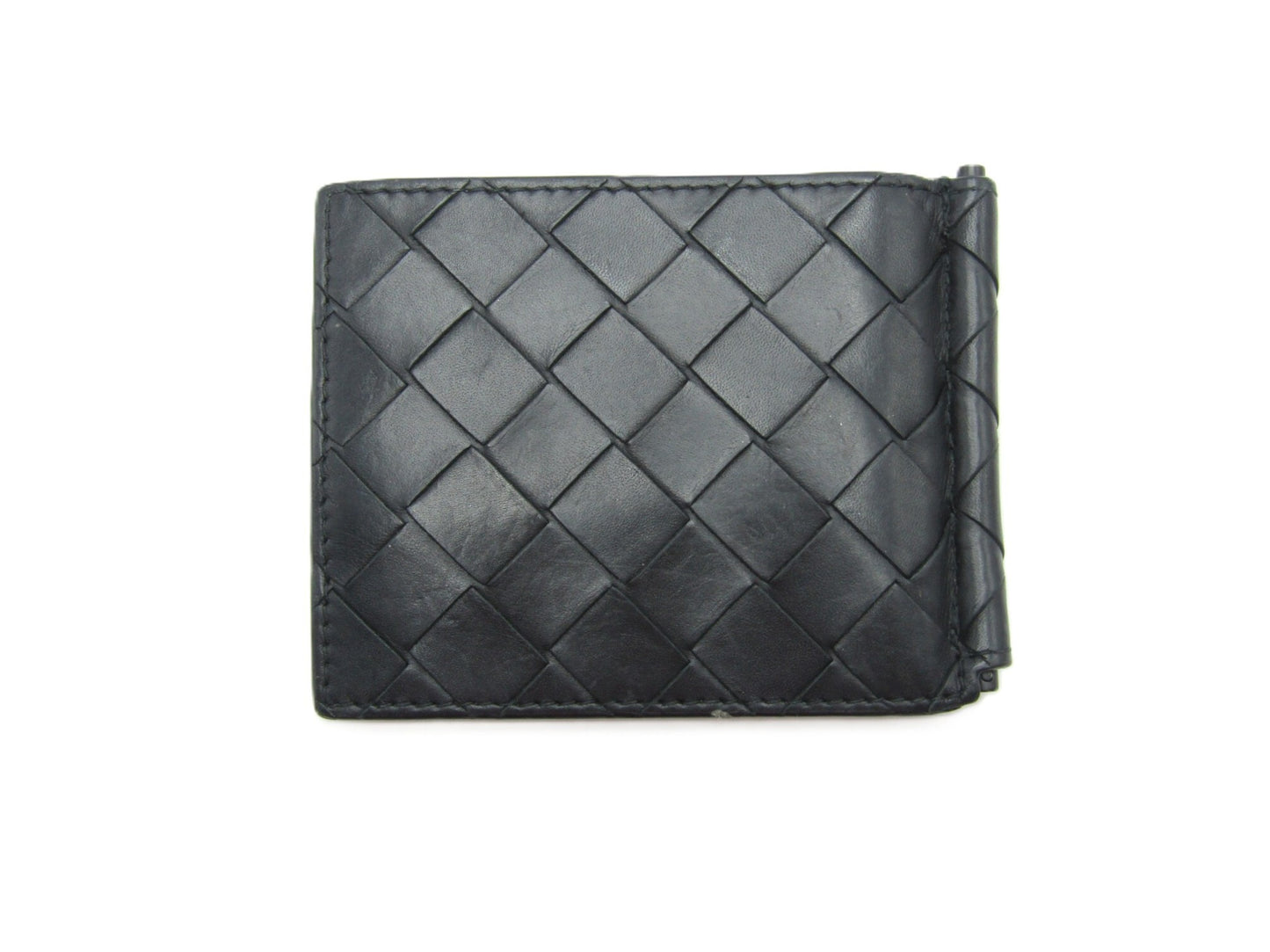 BOTTEGA VENETA Money Clip Black 2626 V3US1 8803 Wallet