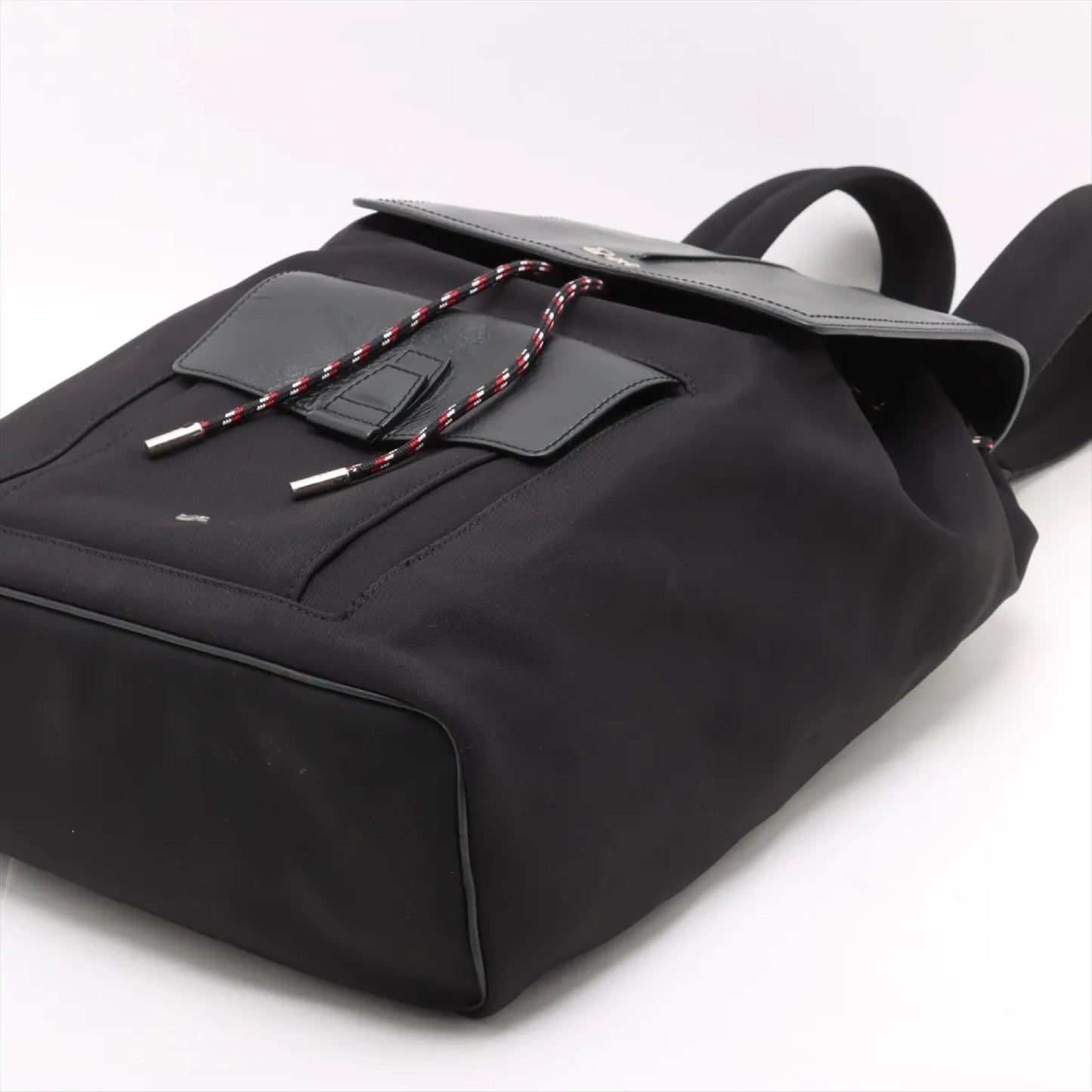 Dior Homme Bee Nylon x Leather Backpack Rucksack