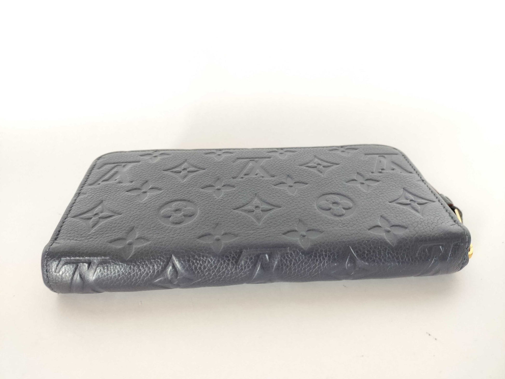 LOUIS VUITTON Monogram Unplanted Leubiton Monogram Unplanted Leather Long Wallet Marine Rouge Zippy Wallet M62121 Wallet