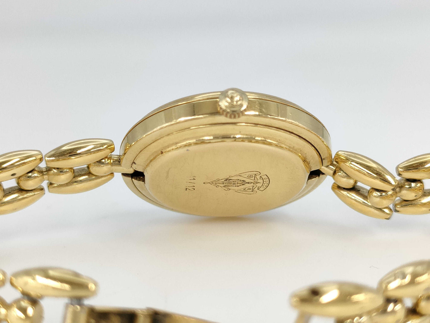 GUCCI Change Bezel 11/12 297413 Quartz Immovable Women's Watch