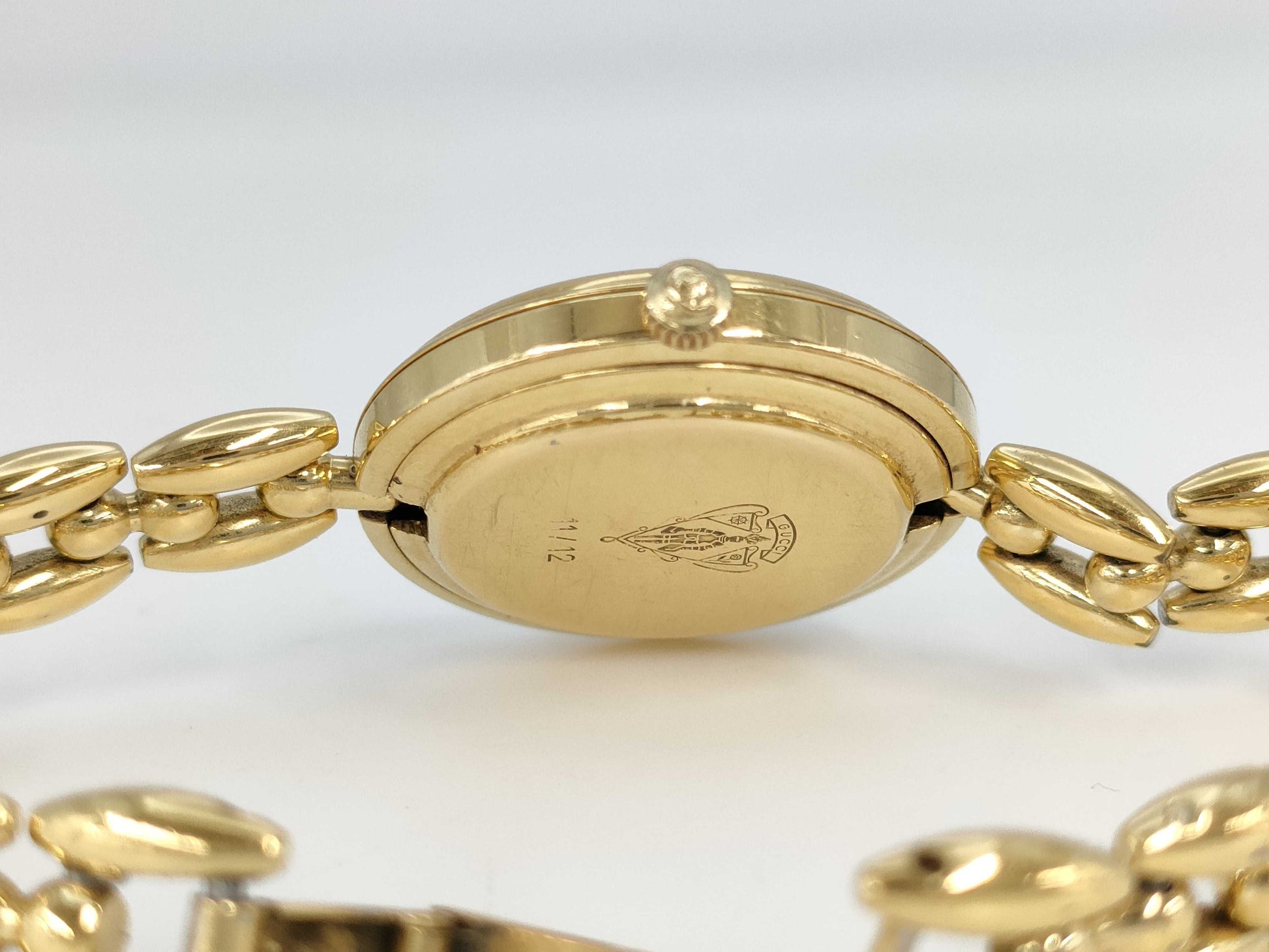 GUCCI Change Bezel 11/12 297413 Quartz Immovable Women's Watch